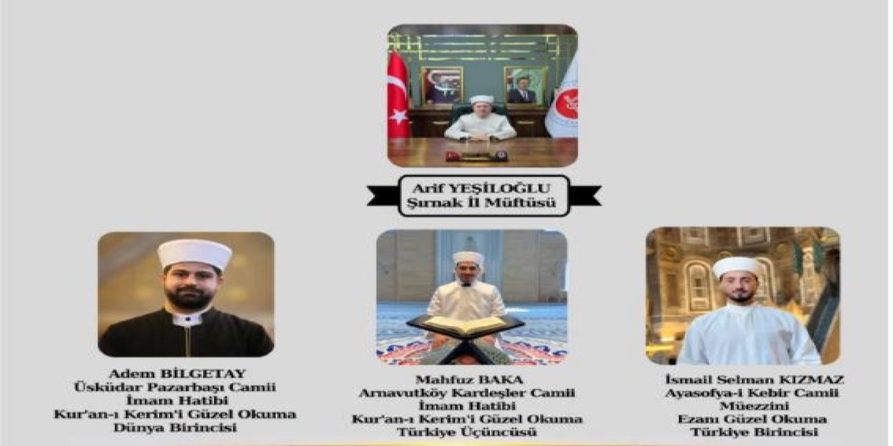 Dünya ve Türkiye Dereceli Hafızlar Şırnak’ta Buluşuyor