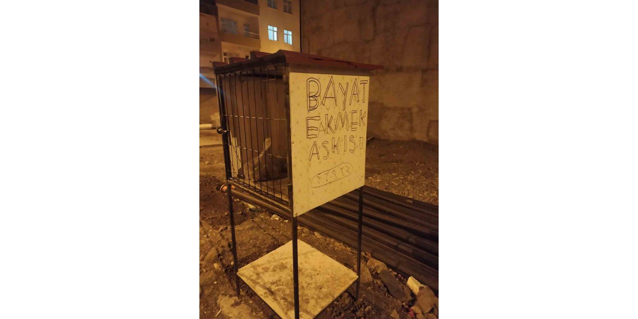 Çermik’te Bir Vatandaş İsrafı Önlemek İçin ’bayat Etmek Dolabı’ Yaptı