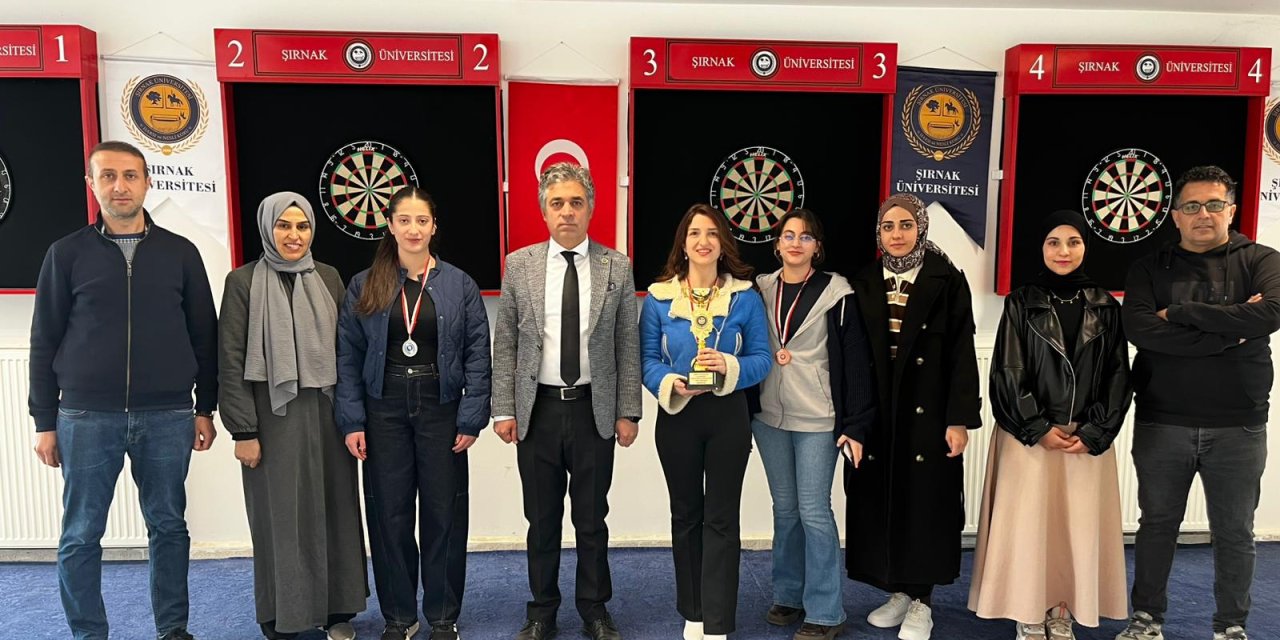 Şırnak Üniversitesi’nde Kadınlar Günü dolayısıyla dart turnuvası düzenlendi