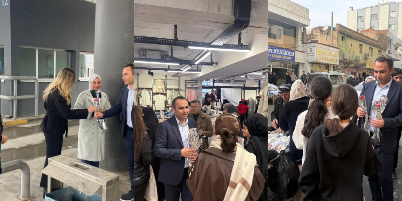 Silopi Kaymakamı Partal, 8 Mart Dünya Kadınlar Günü’nü Çiçeklerle Kutladı