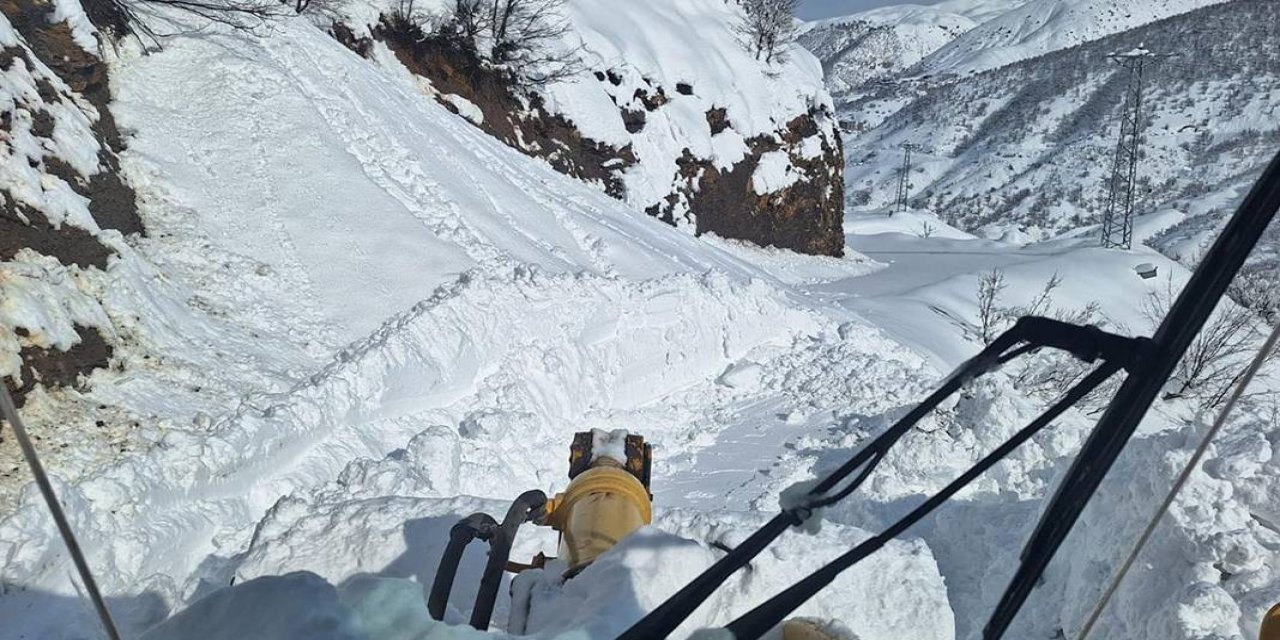 Kar sebebiyle 4 ilde 187 yol kapandı