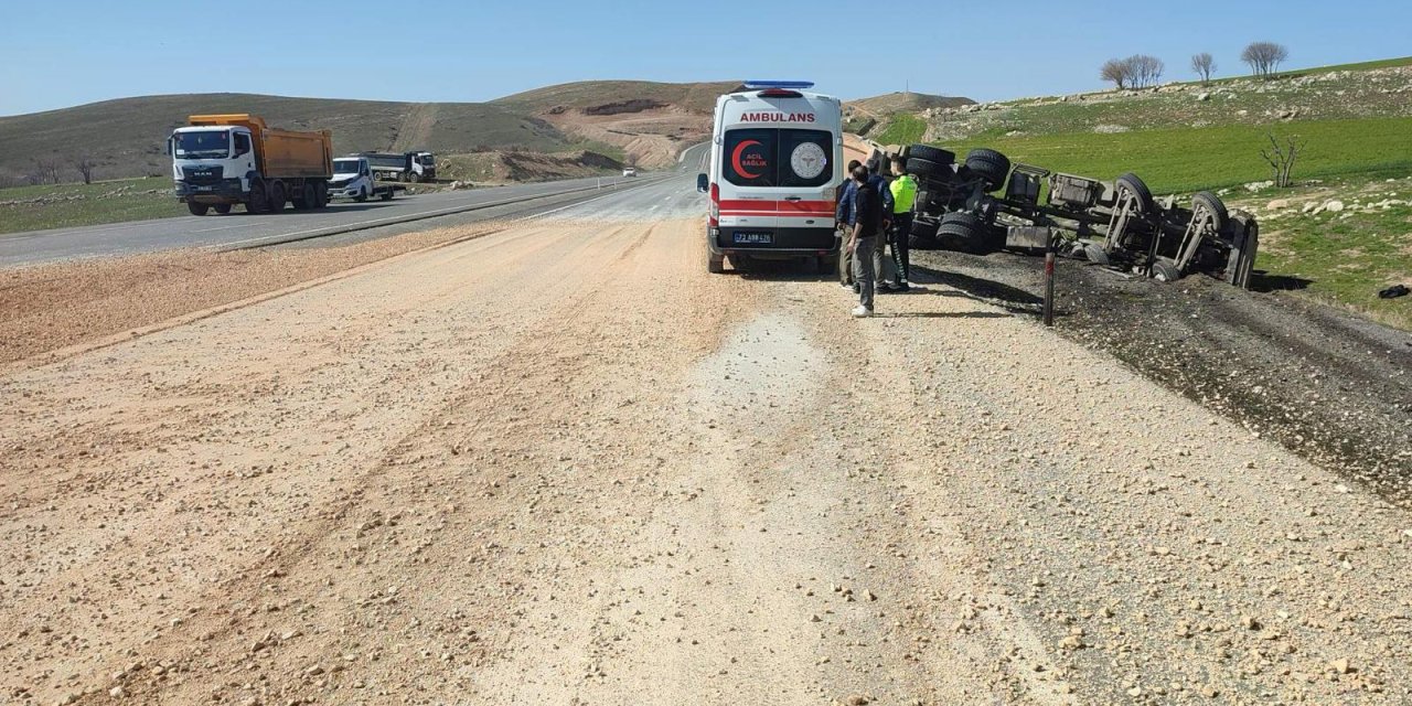 Şırnak’ta Araç Devrildi: 1 Kişi Yaralandı