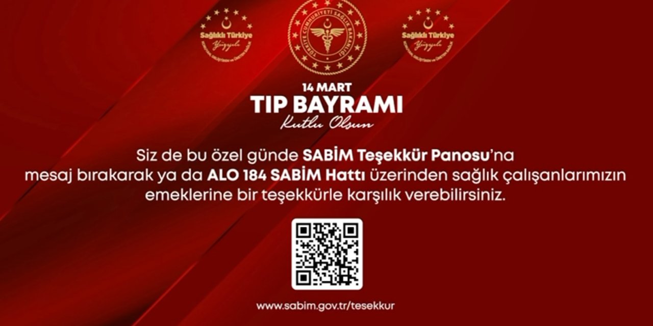 Sabim’den Tıp Bayramı’na Özel Mesaj