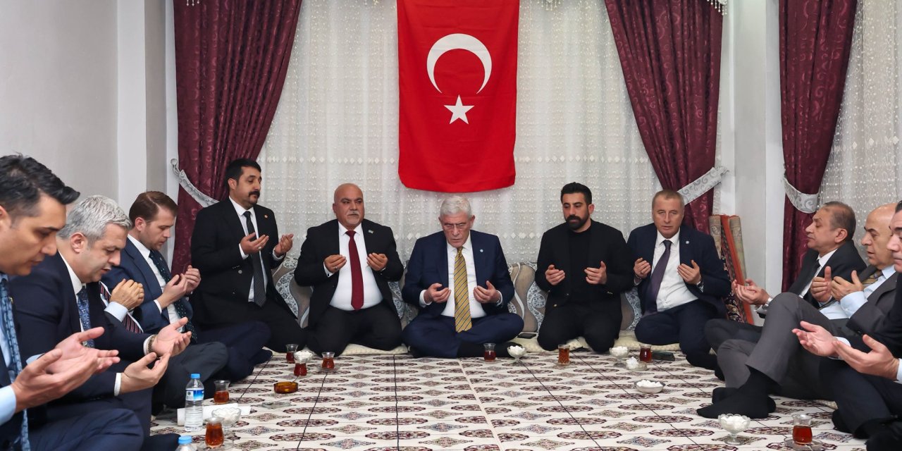 İYİ Parti Genel Başkanı Müsavat Dervişoğlu Şırnak’ta
