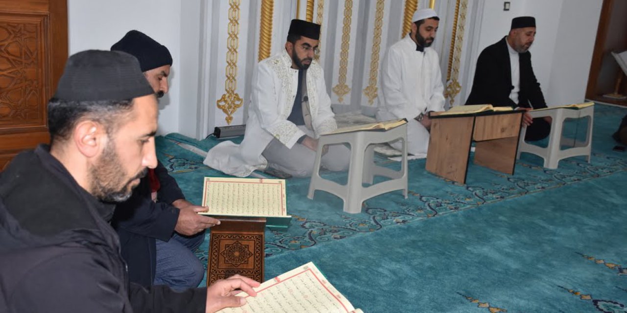 Şırnak’ta mukabele geleneği yaşatılıyor