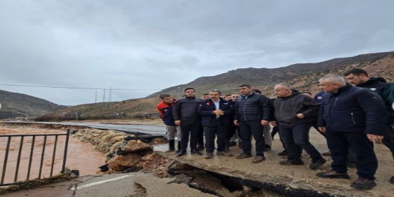 Vali Ekici Sel Bölgesinde İncelemelerde Bulundu