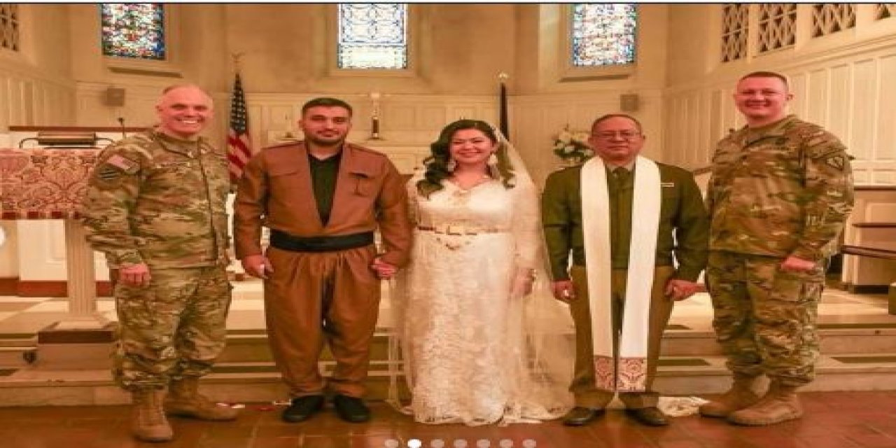 Cizreli Alpkan, Abd’li Askerle Pentagon’da Evlendi