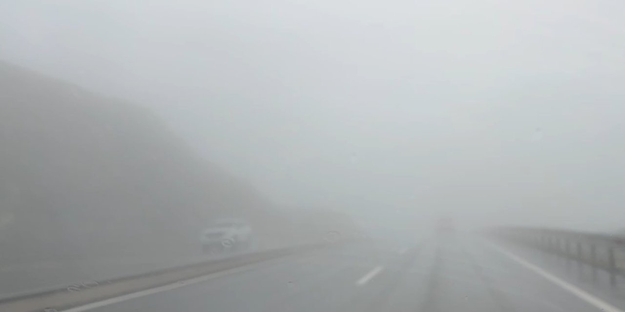 Şırnak’ta Sis Nedeniyle Görüş Mesafesi 3 Metreye Düştü