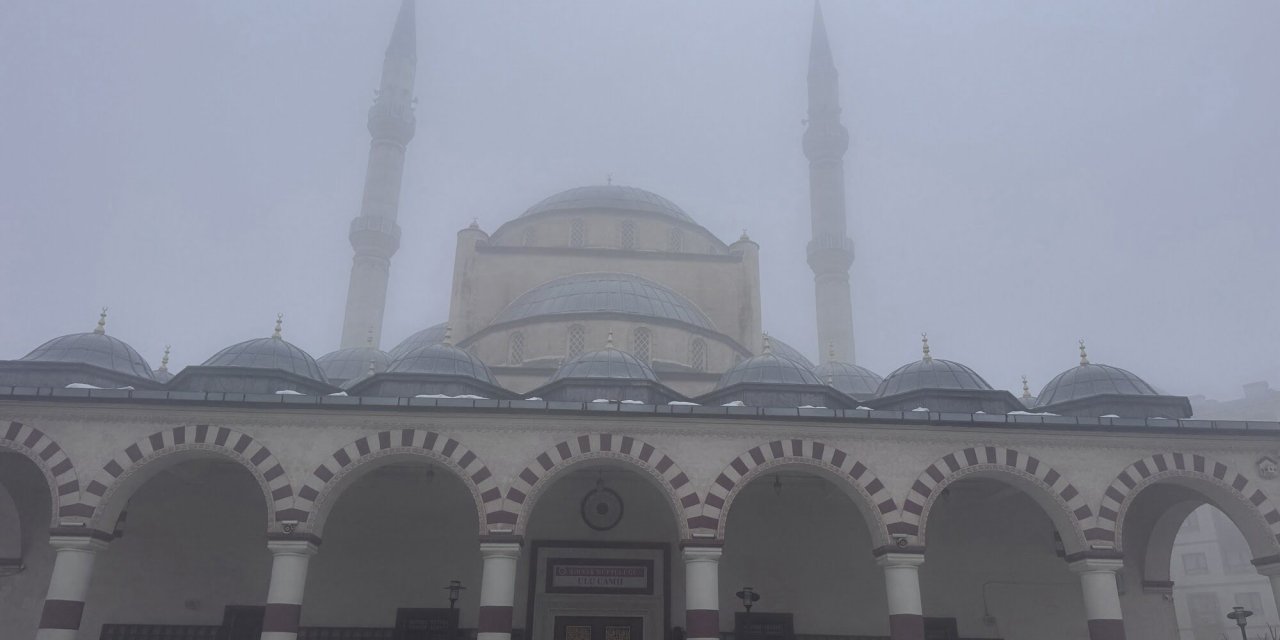 Şırnak'ta yoğun sis etkili oldu