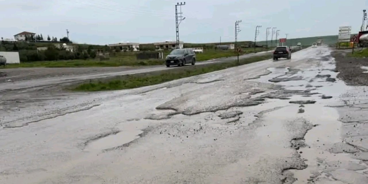 Cizre–Silopi yolunda çalışmalar hava şartları nedeniyle aksadı