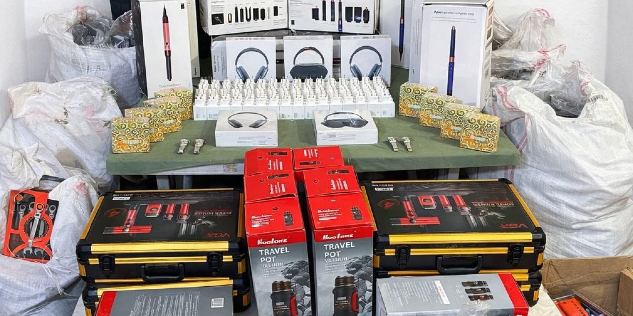 Şırnak’ta kaçakçılık operasyonu: 6,2 milyon TL’lik ürün ele geçirildi