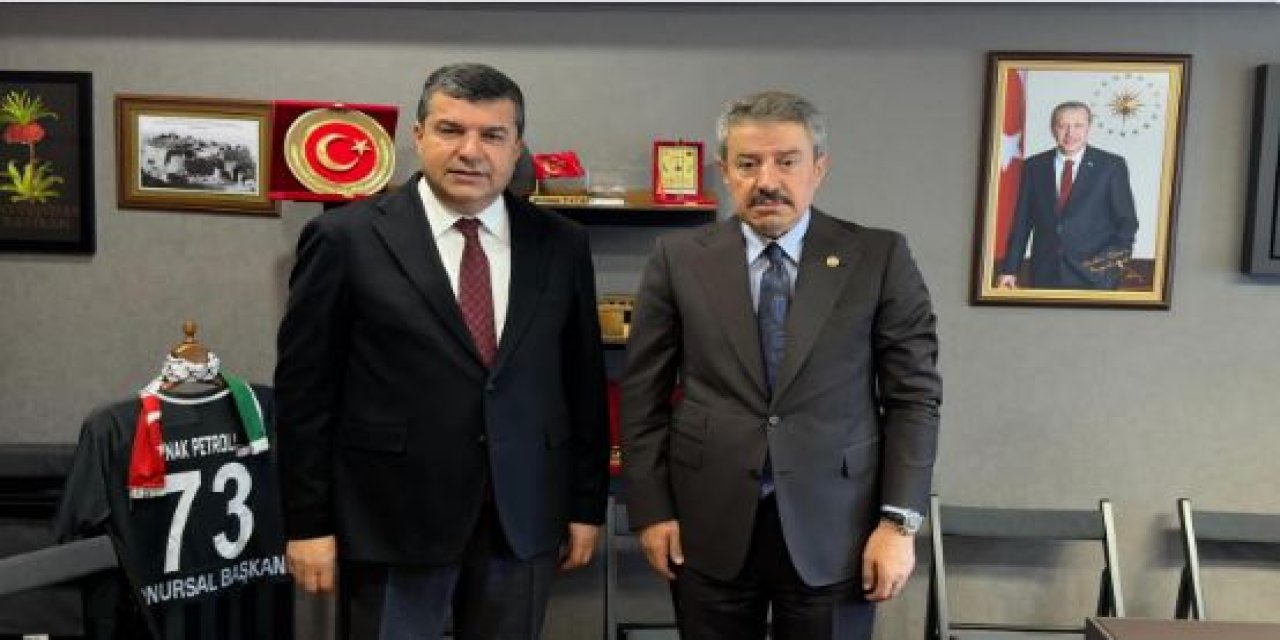 Şırnak TSO Başkanı Geliş’ten Milletvekili Tatar’a Ziyaret