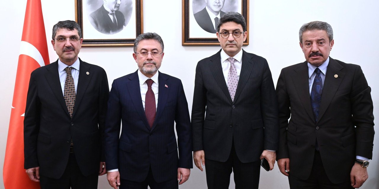 Silopi OSB Projesi İçin Bakan Yumaklı ile Görüşüldü