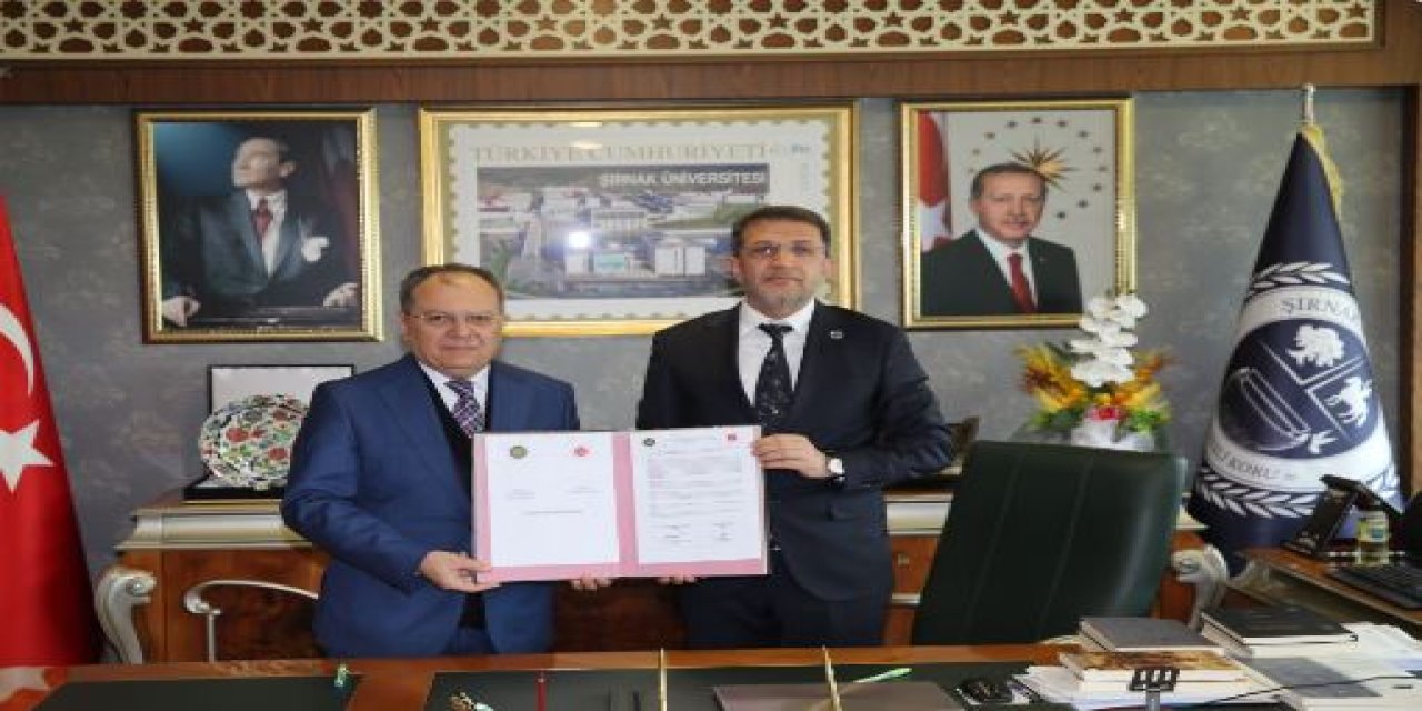 Şırnak Üniversitesi ile “Diyanet Genç Ofis” İş Birliği Protokolü İmzaladı