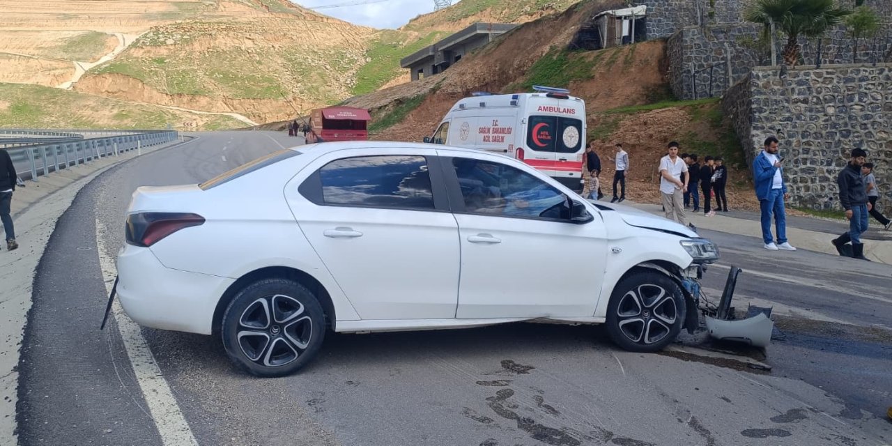 Cizre’de Trafik Kazası: 3 Yaralı