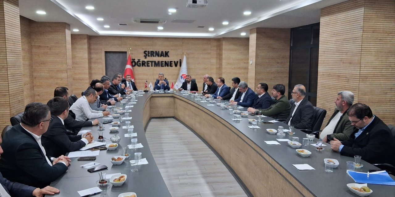 Şırnak’ta Eğitime Destek Platformu İl Toplantısı Gerçekleşti