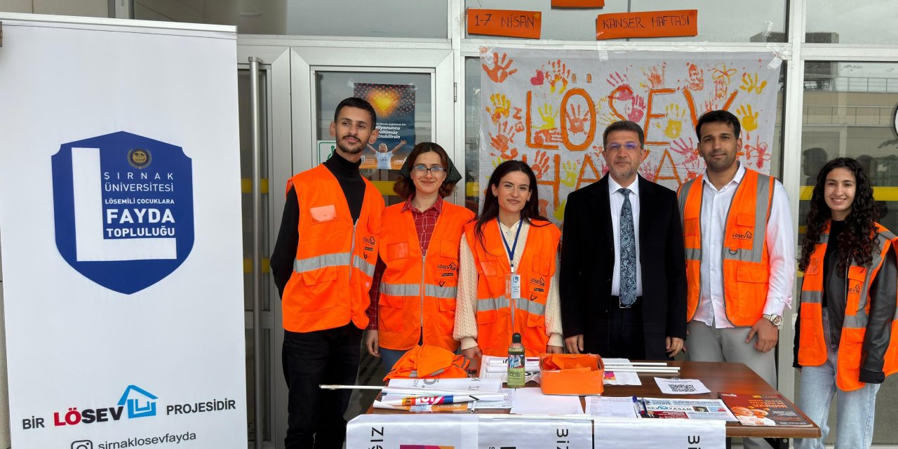 Şırnak Üniversitesi'nde Lösev Fayda Kulübünden Önemli Etkinlik