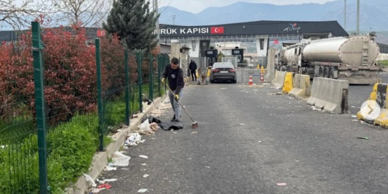 Habur Sınır Kapısı’nda Temizlik Seferberliği: Her Gün Daha Temiz Bir Çevre