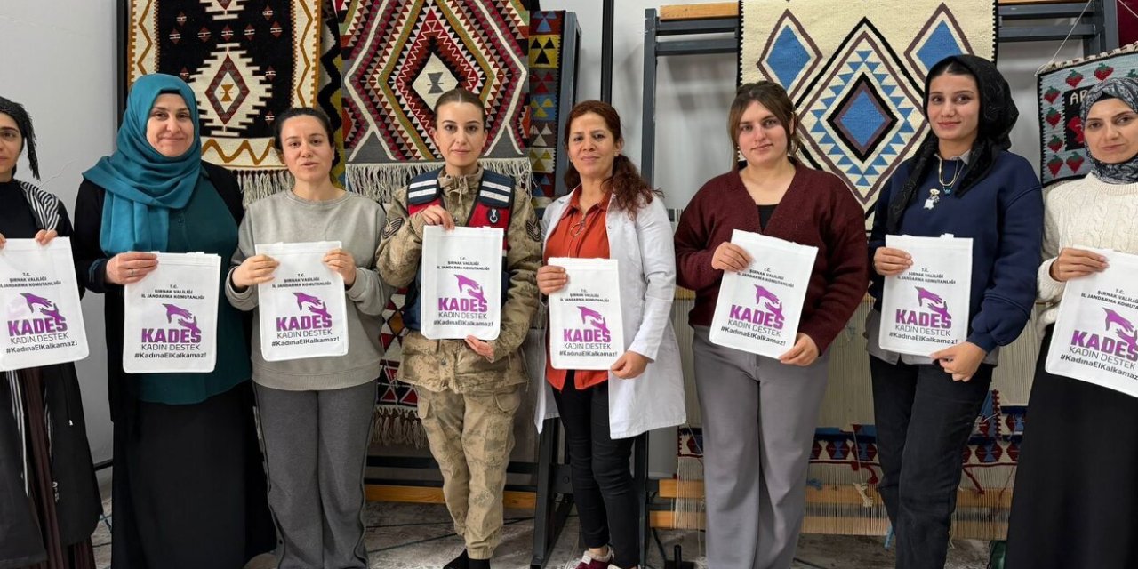 Şırnak’ta Jandarma, Kadınlara KADES’i Anlattı
