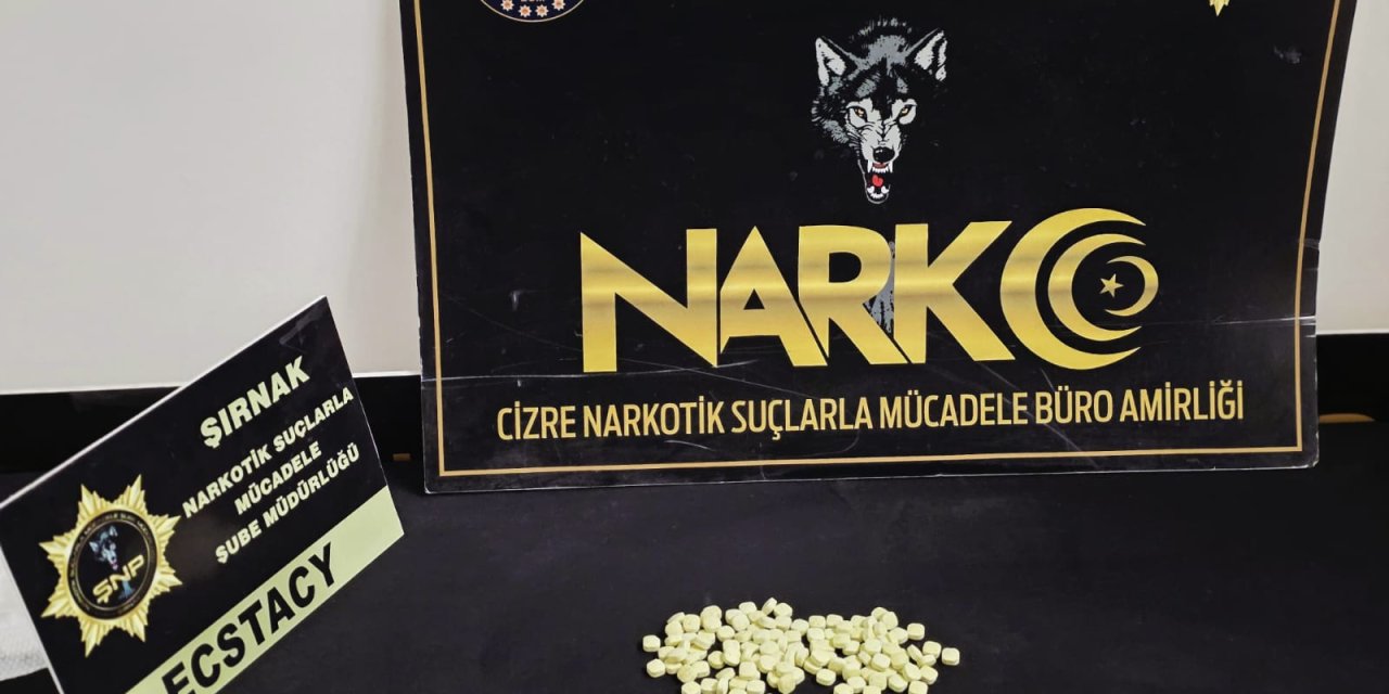 Şırnak’ta 114 Uyuşturucu Hap Ele Geçirildi: 2 Gözaltı