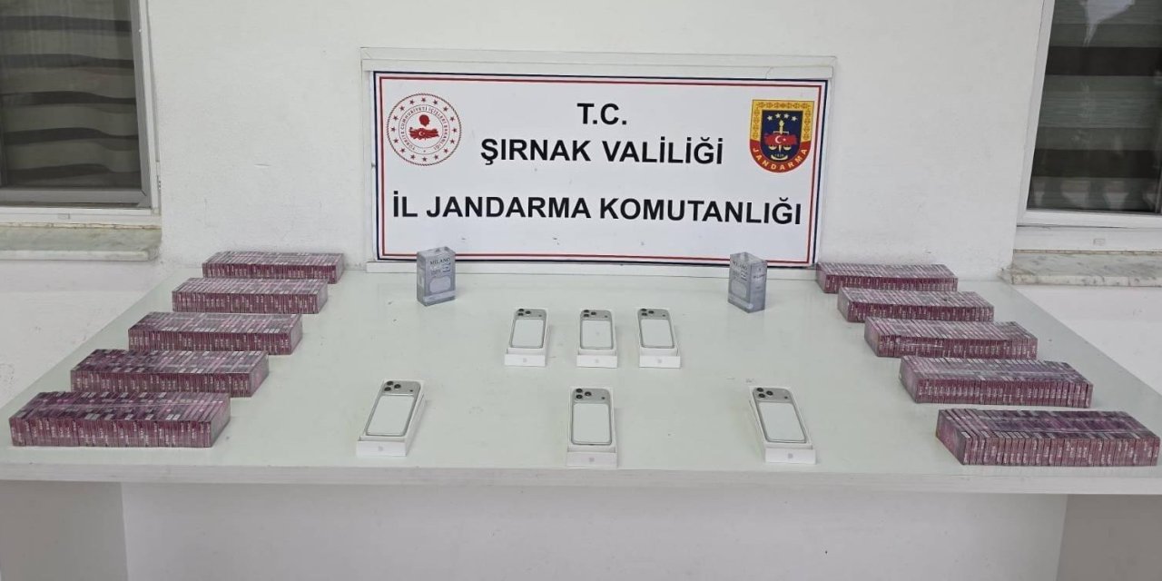 Şırnak’ta Jandarma’dan Büyük Kaçakçılık Operasyon: 20 Milyonluk Kaçak Malzeme Ele Geçirildi