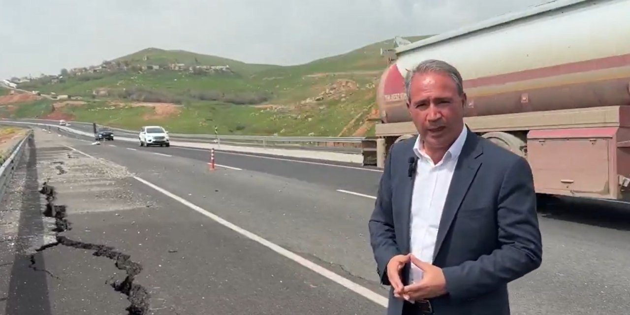 İpek Yolu’nda Şok Görüntü! 1 Yıllık Yol Çöktü: Milletvekili İrmez; “Sorumlular Kim?”