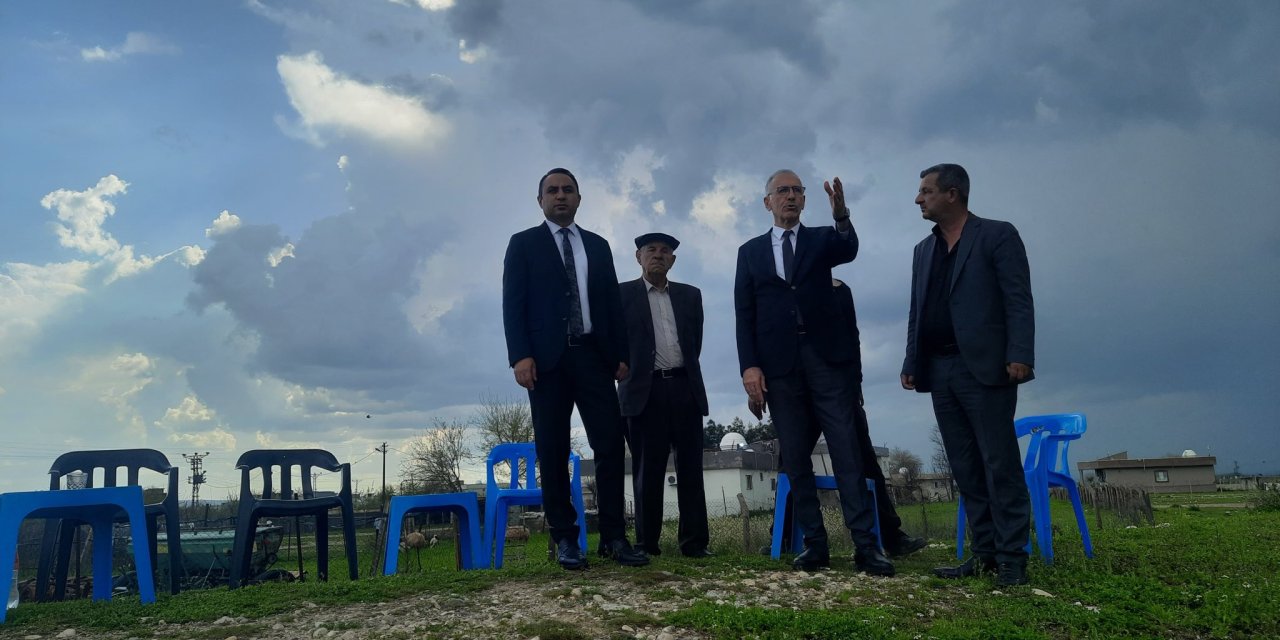 Silopi Kaymakamı Partal, Buğdaylı köyünü ziyaret etti