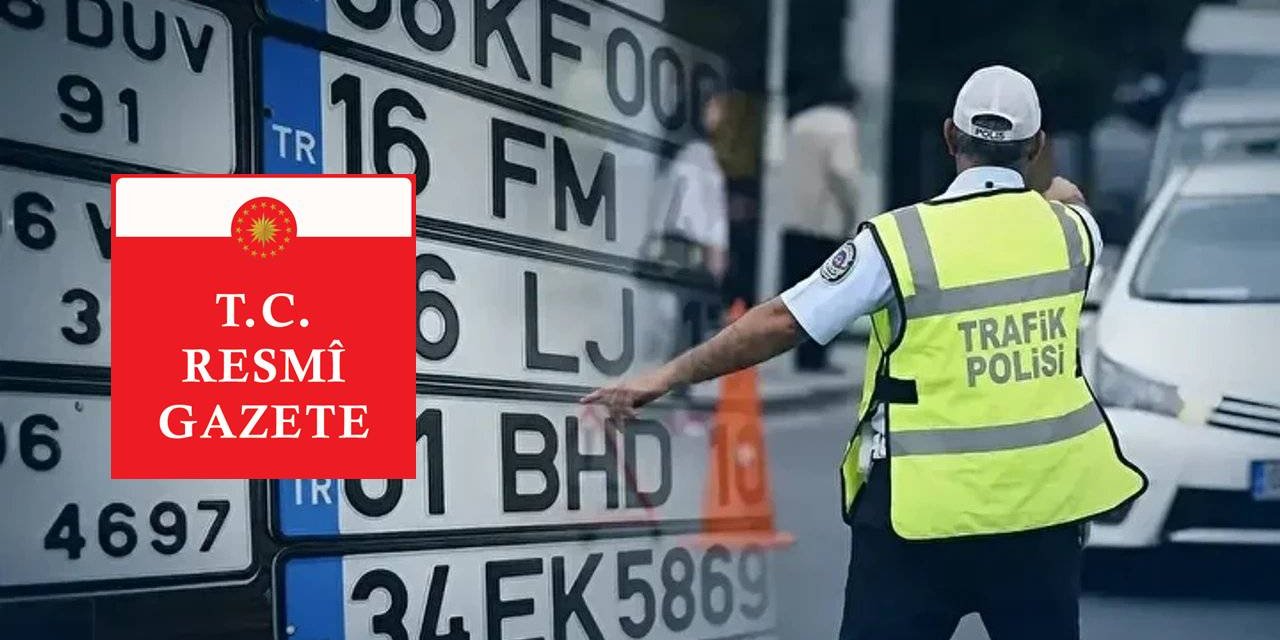 APP Plakalarla ilgili yeni dönem! Karar Resmi Gazete'de