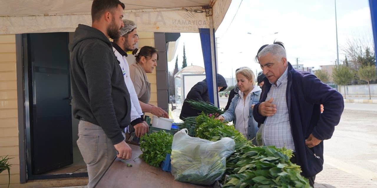Belediyeden Vatandaşa Doğrudan Sebze Satışı