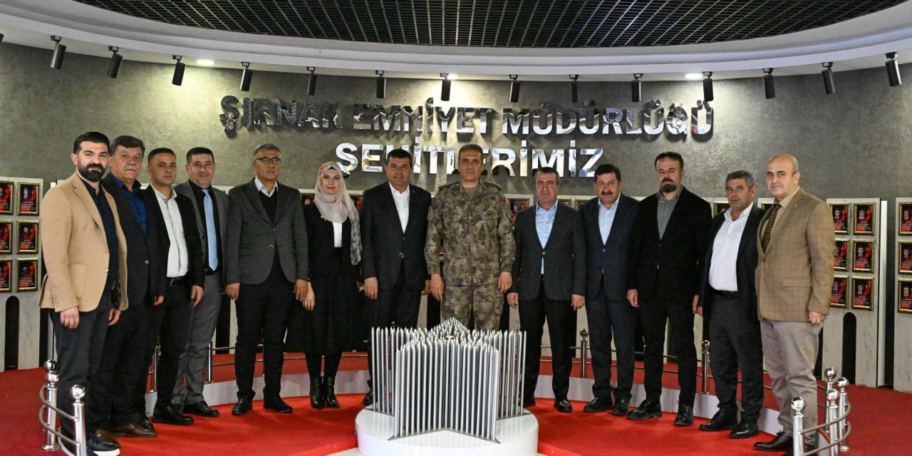 Şırnak’ta Polis Haftası Ziyareti: Protokolden Emniyete Anlamlı Kutlama