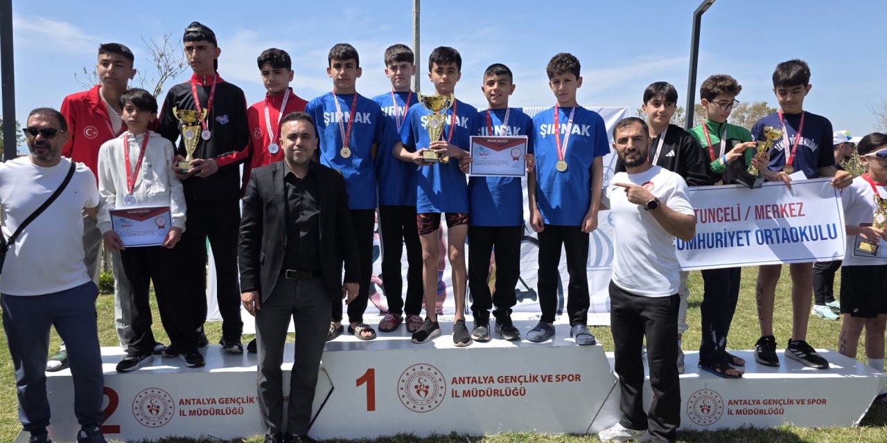 Denizi Olmayan Şırnak’tan Büyük Başarı: Türkiye Şampiyonu Oldular!