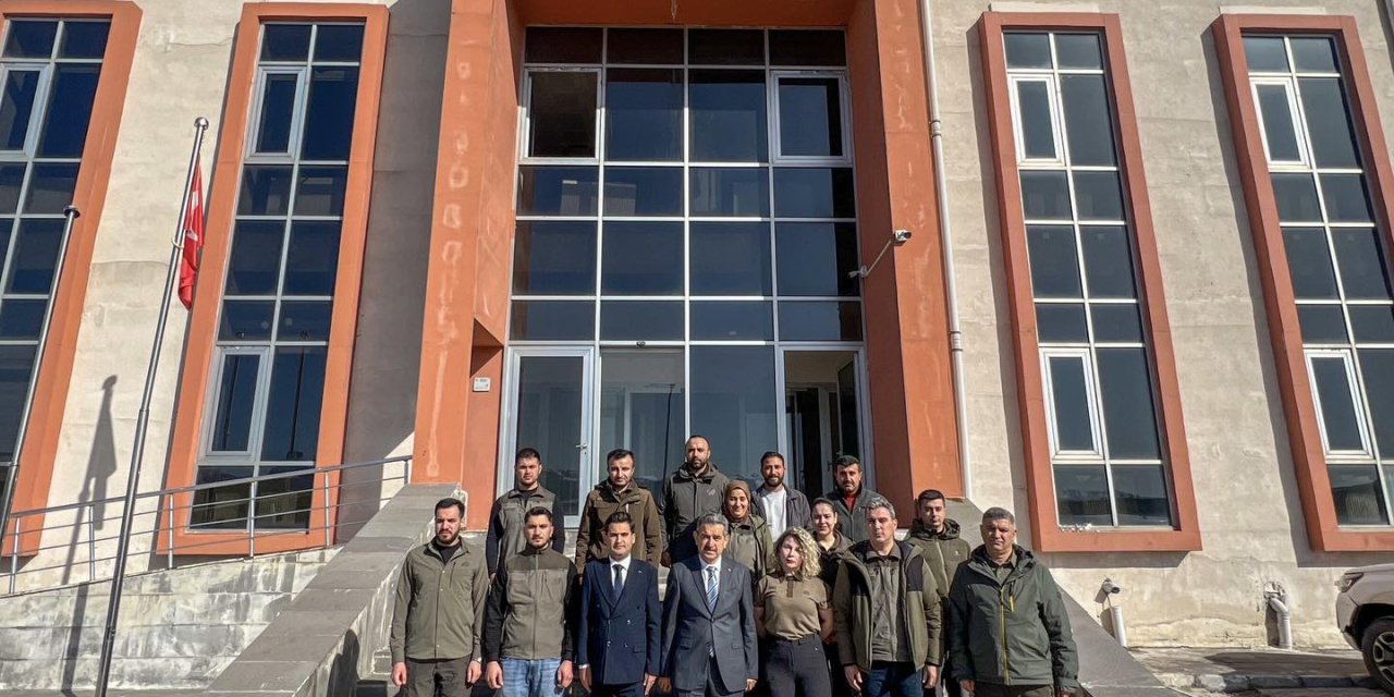 Vali Ekici’den Doğa Koruma Ve Millî Parklar Müdürlüğü’ne Ziyaret