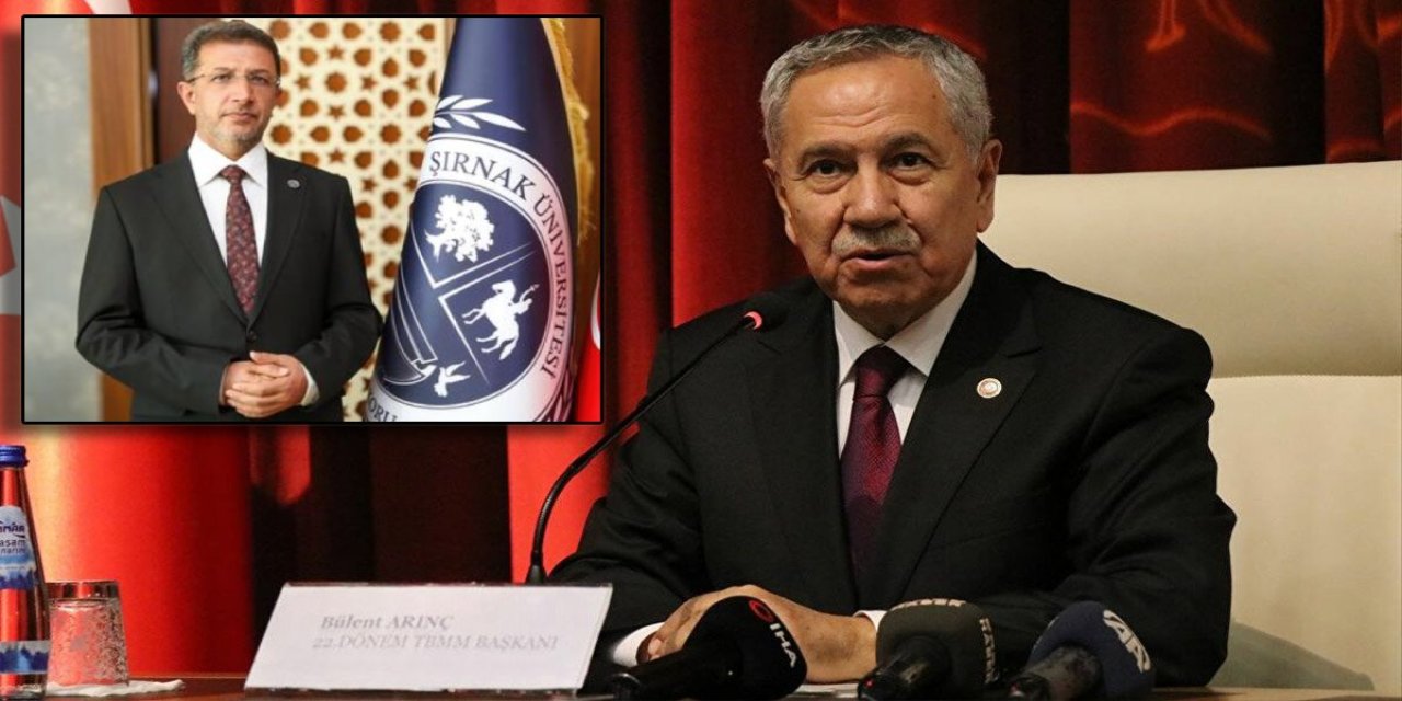 Bülent Arınç, Rektör Alkış'ın Açıklamasına Tepki Göstererek Cumhurbaşkanına Seslendi!