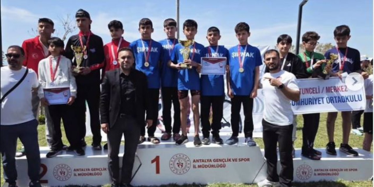 Şırnaklı Öğrenciler Türkiye Şampiyonu Oldu