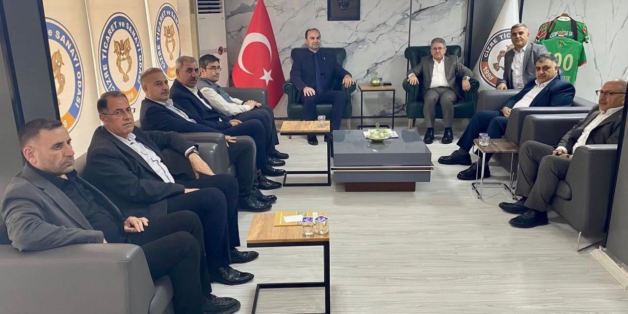 Musul Başkonsolosu Serhad Varlı’dan Cizre’ye Kritik Ziyaret! Ticaret ve Kalkınma Masaya Yatırıldı