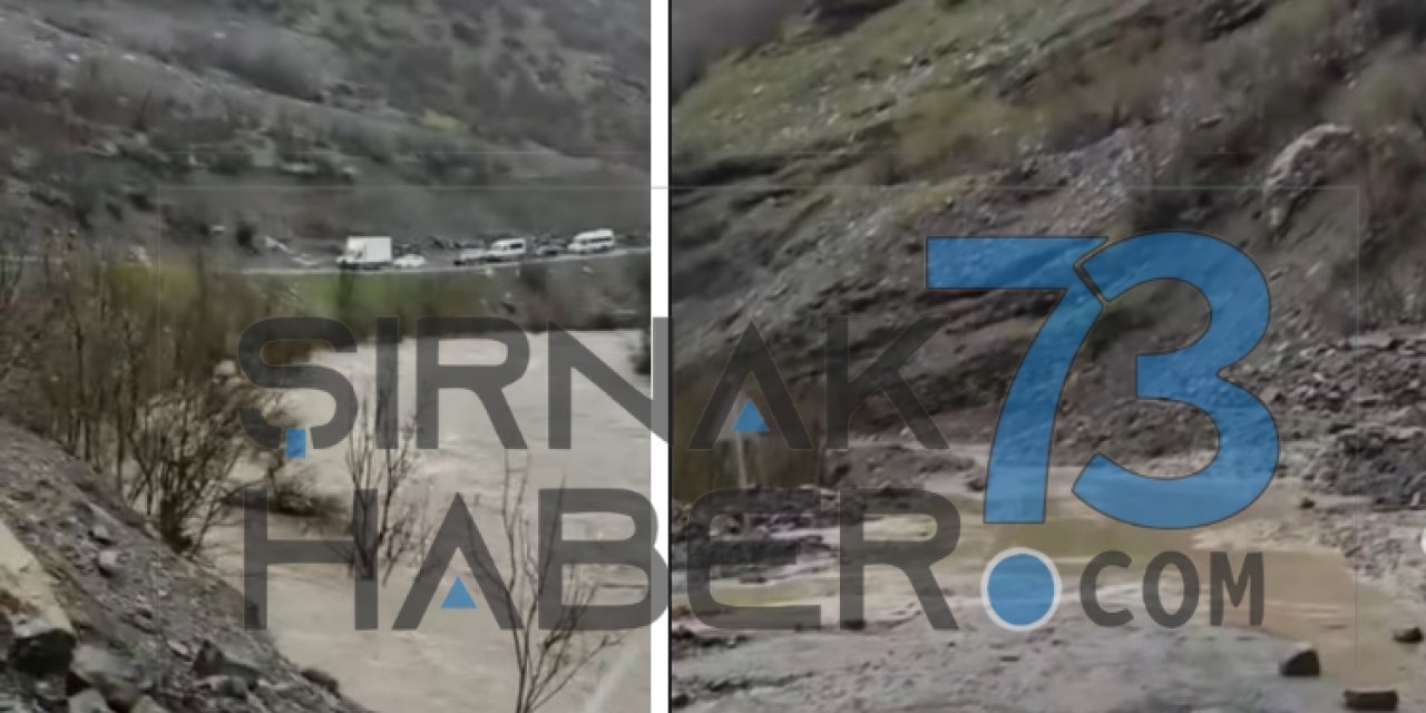 Şırnak'ta Heyelan Nedeniyle Kapanan Yol Yeniden Ulaşıma Açıldı