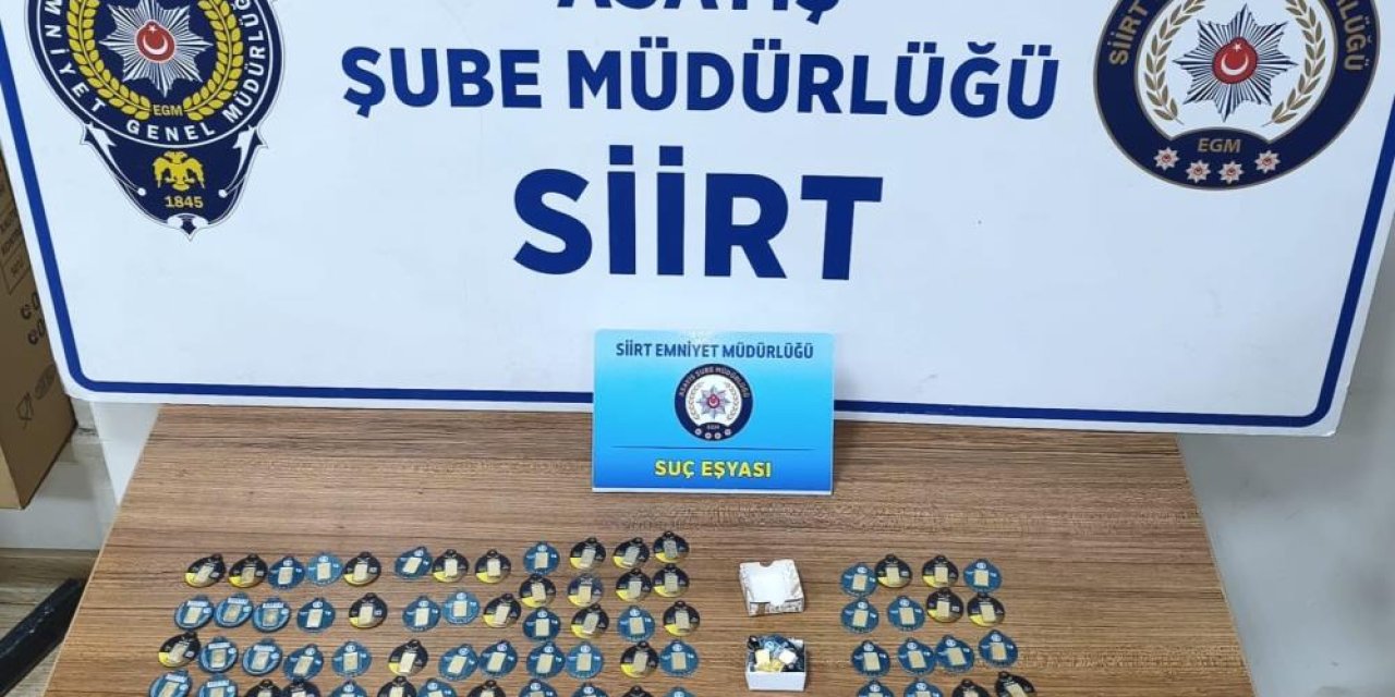 Siirt’te sahte altın operasyonunda 2 kişi tutuklandı