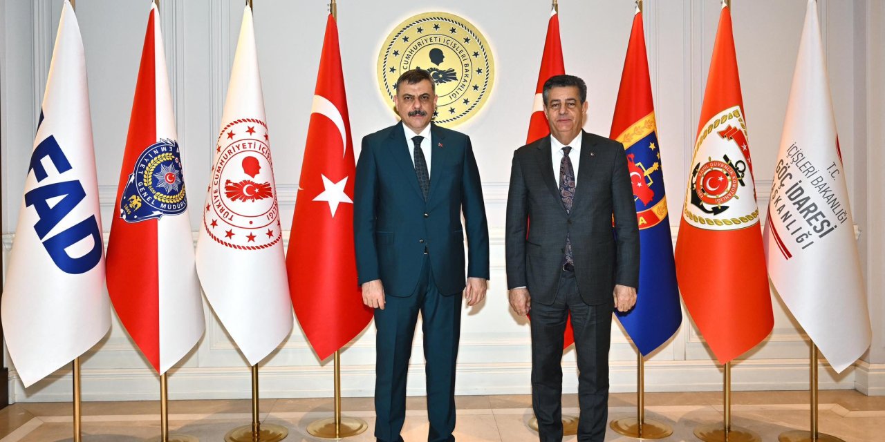 Şırnak Belediye Başkanı Yarka’dan İçişleri Bakanı Çiftçi’ye Ziyaret