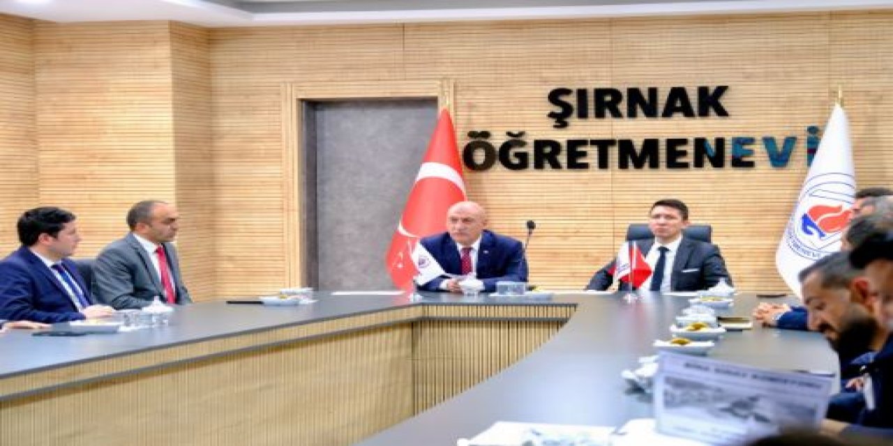 Şırnak’ta Bursluluk Sınavı Öncesi Kritik Toplantı