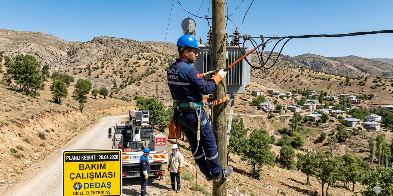 Şırnak'ta 26 Nisan'da Büyük Elektrik Kesintisi! İşte İlçe İlçe Kesinti Listesi