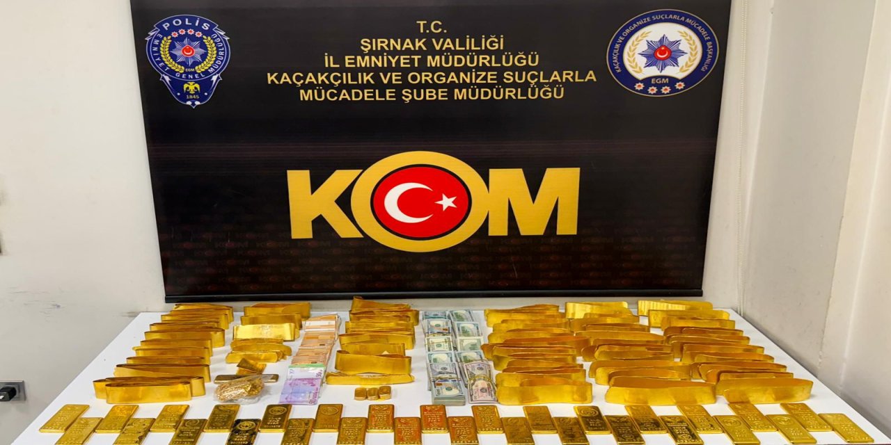 Şırnak'ta 610 Milyon Liralık Kaçak Malzeme Ele Geçirildi!