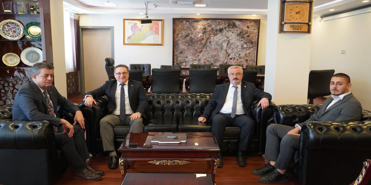 Ankara Üniversitesi Teknokent Heyetinden Şırnak Belediyesi’ne Ziyaret