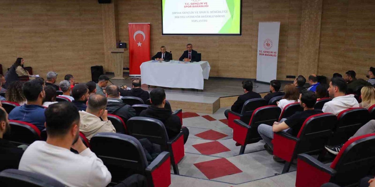 Şırnak’ta Sporun Mimarları Bir Araya Geldi