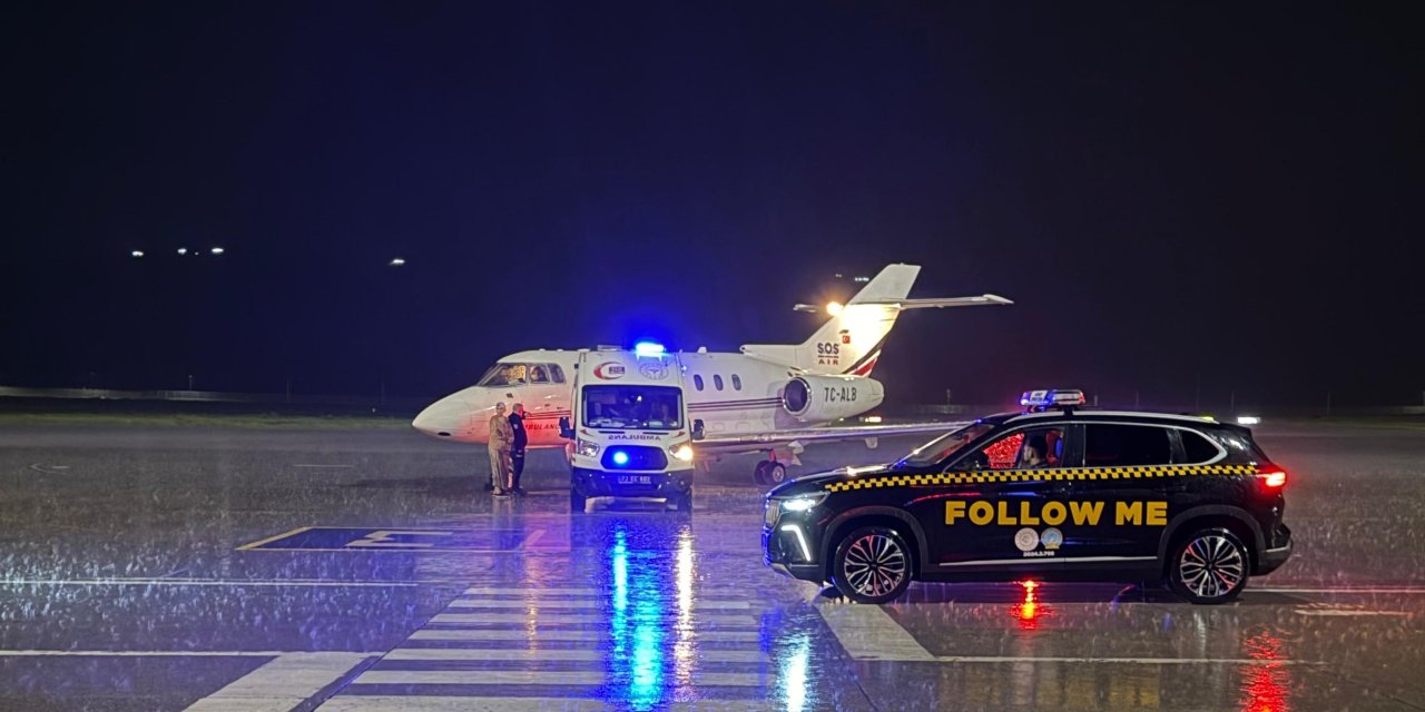 Şırnak'ta Durumu Ağırlaşan 10 Aylık Bebek, Ambulans Uçakla Ankara’ya Sevk Edildi