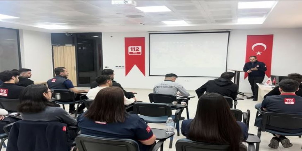 Şırnak 112’de Eğitim Seferberliği: Personelin Bilgi ve Farkındalığı Artırılıyor