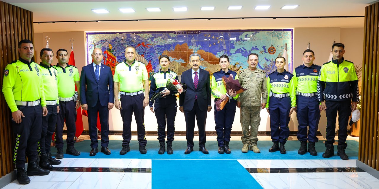 Trafik Haftası’nda Anlamlı Ziyaret! Şırnak’ta Güvenli Trafik İçin Güç Birliği