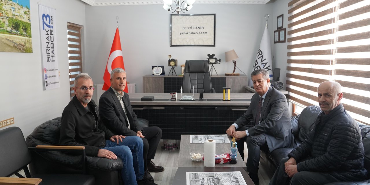 Başkan Yarka’dan Gazetemiz Şırnak Haber’e Ziyaret