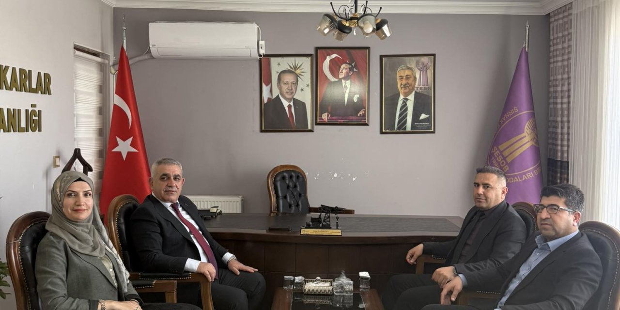 İŞKUR’dan Esnaf Odasına Tebrik Ziyareti