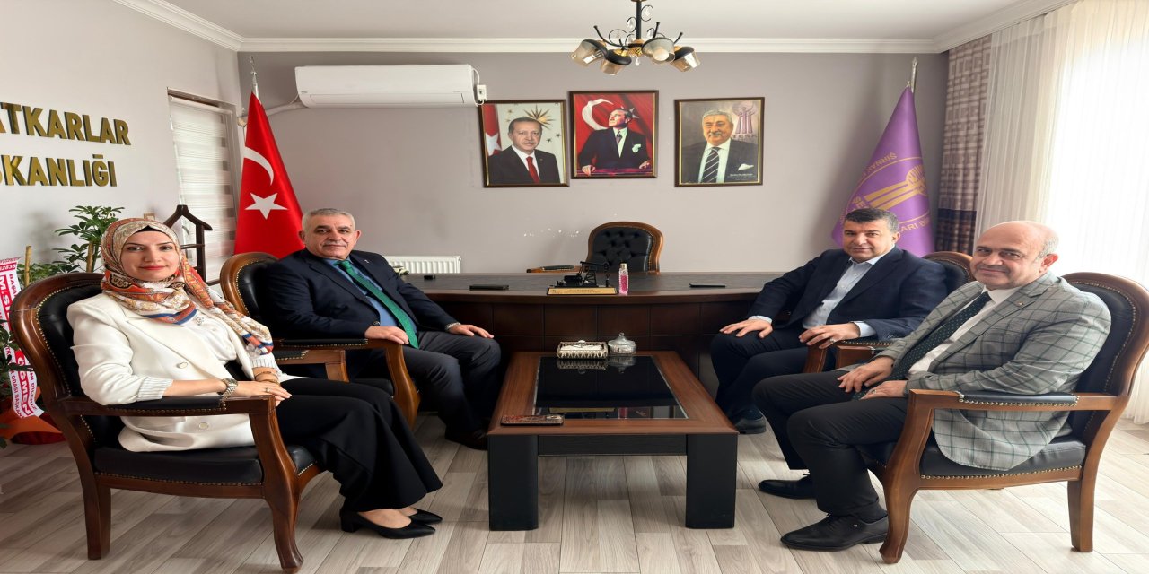 Şırnak TSO’DAN Esnaf Odası Başkanı Haşimoğlu’na Tebrik Ziyareti