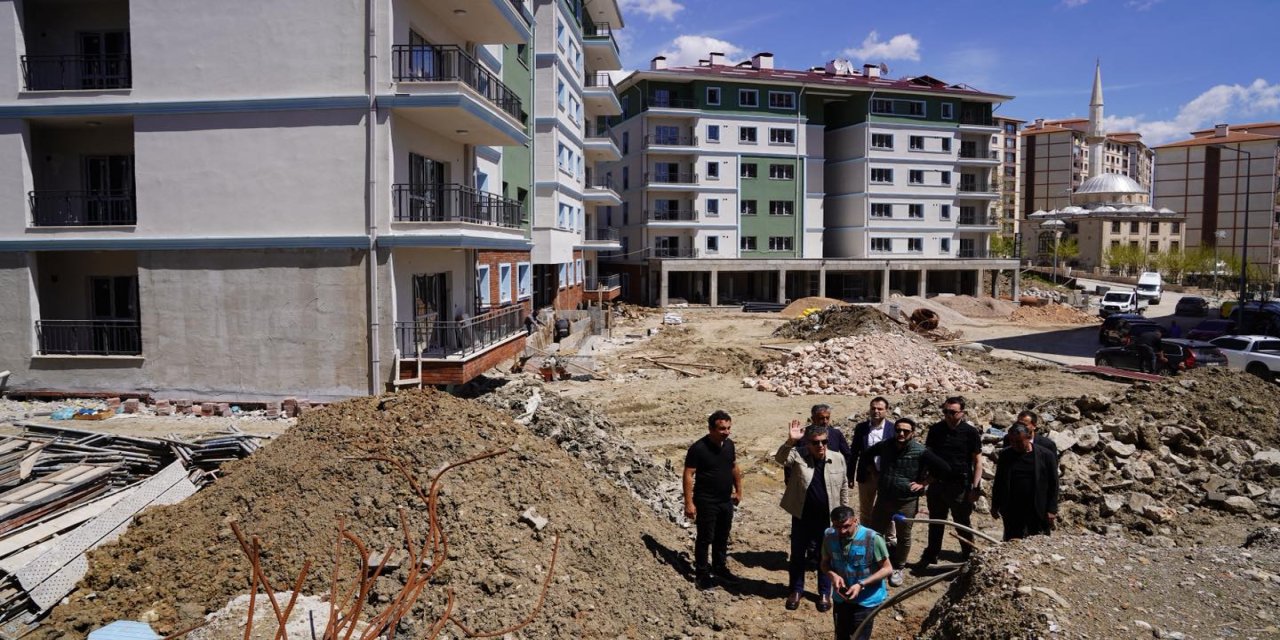 Başkan Yarka, Dicle Mahallesi kentsel dönüşüm konutlarını inceledi